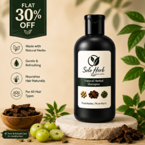 Natural Herbal Shampoo - Solo Herb